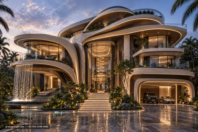 Arsitektur untuk Kabupaten Sarmi. — visual arsitektur 1