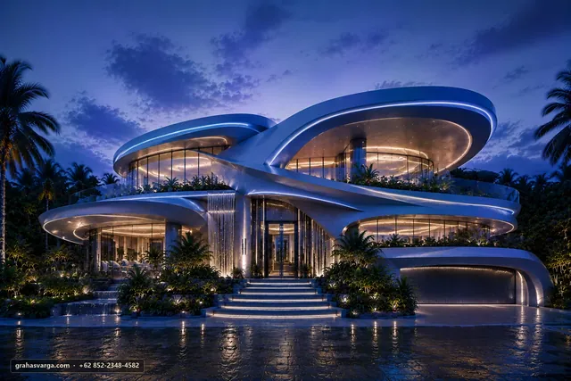 Arsitektur untuk Kabupaten Jayapura. — pandangan arsitektur 2