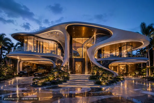 Arsitektur lokal Kabupaten Keerom — Graha Svarga