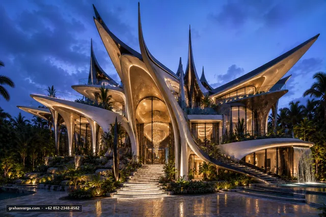 Arsitektur lokal Kabupaten Sarmi — Graha Svarga