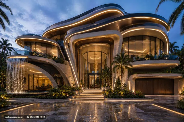 Arsitektur untuk Kabupaten Supiori. — pandangan arsitektur 3